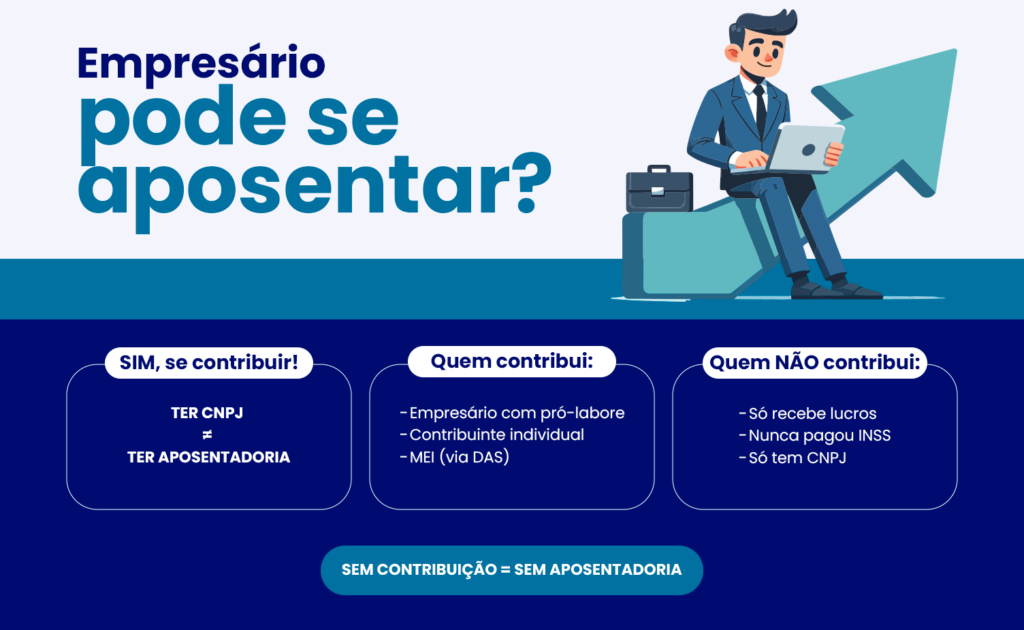 empresario pode se aposentar
