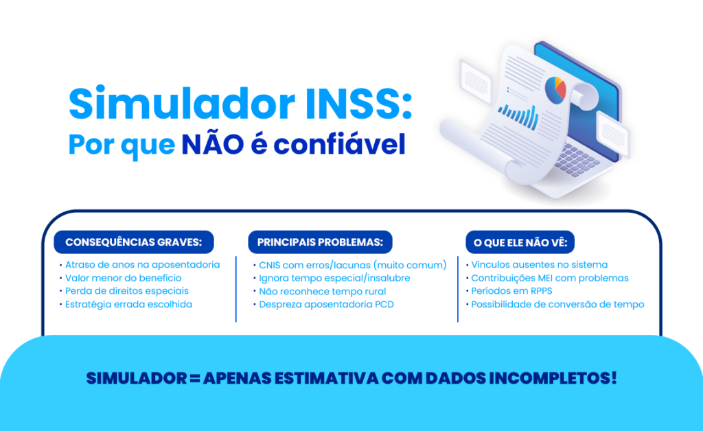 Simulador do INSS de Aposentadoria: é confiável? Como funciona?