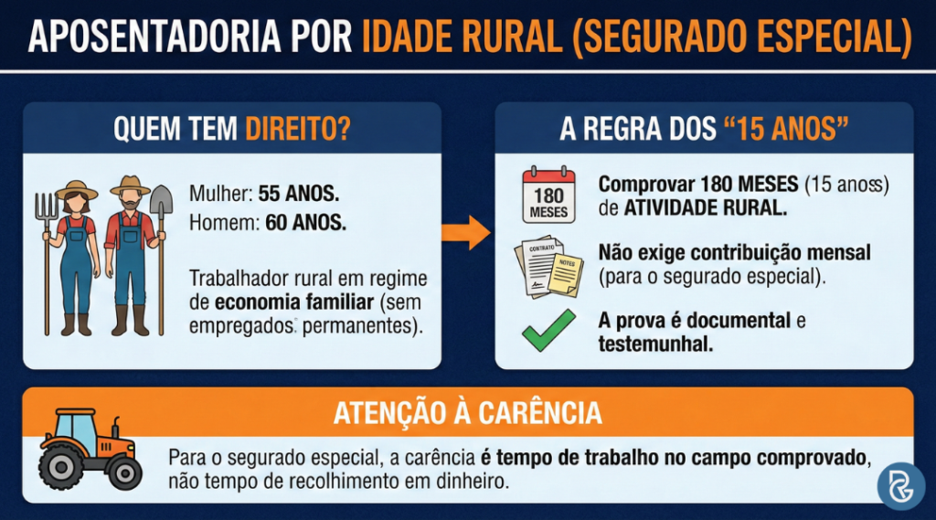 15 anos de tempo de contribuição, como se aposentar?