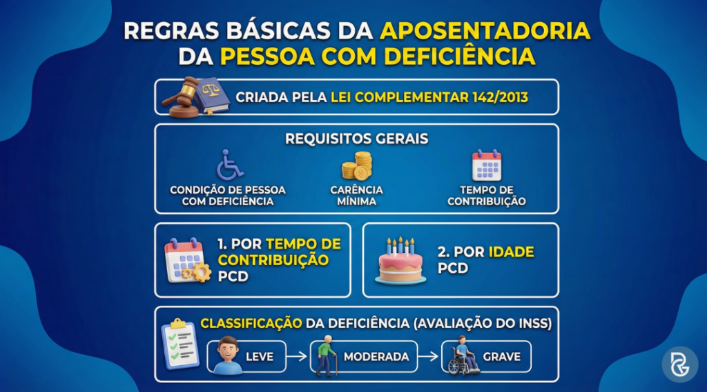 auxílio-acidente pode aposentar PcD