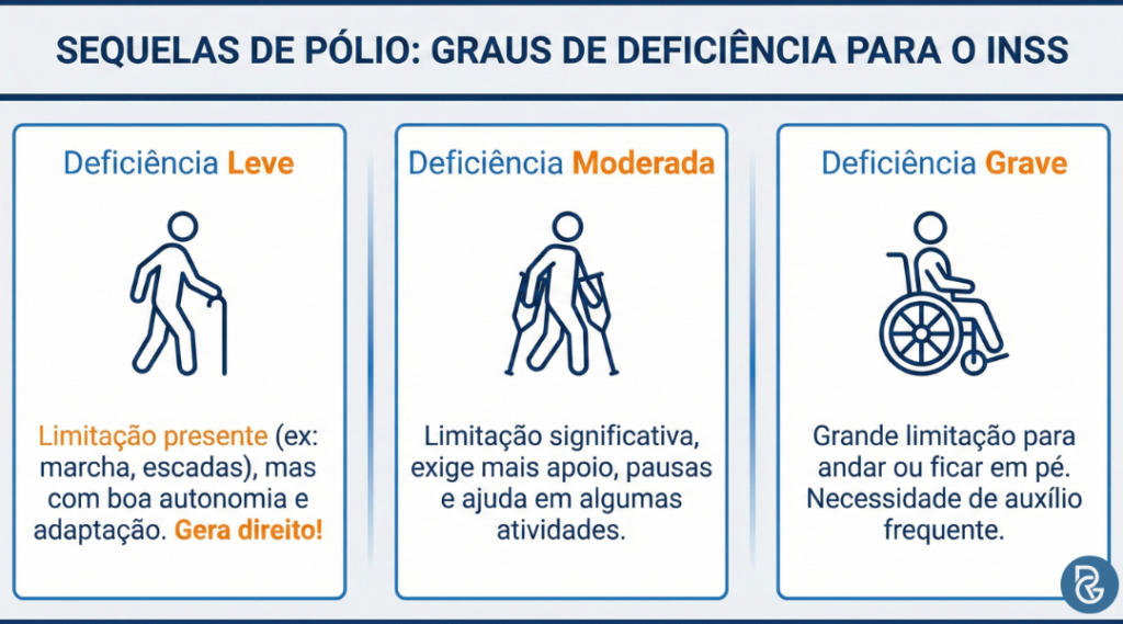 Sequelas de poliomielite aposenta PcD? Valor, como pedir e documentos