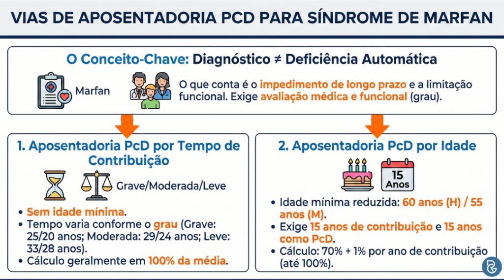 Síndrome de Marfan: aposenta PcD?