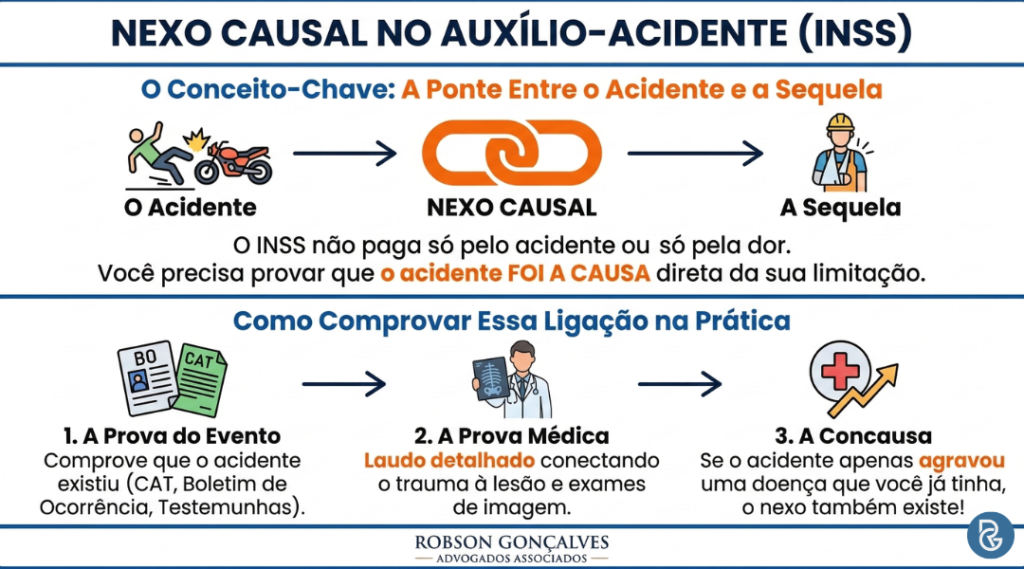 Nexo causal no auxílio-acidente